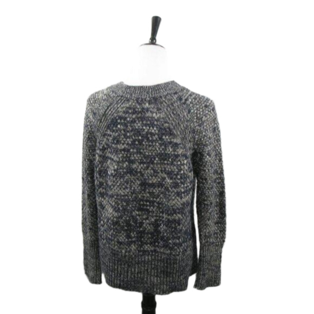 Universal Thread Black/Gray Crew Neck Sweater Siz… - image 4